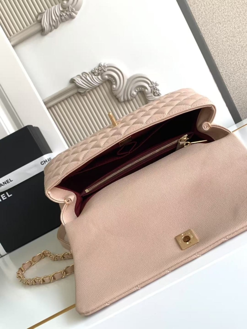 Ch**el top handle bags